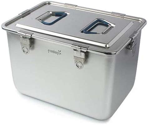 metal boxes for storage|large stainless steel storage containers.